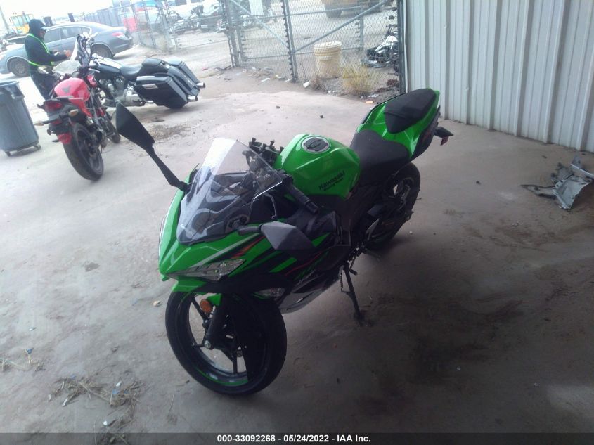 2022 KAWASAKI EX400 JKAEXKG17NDAG9322