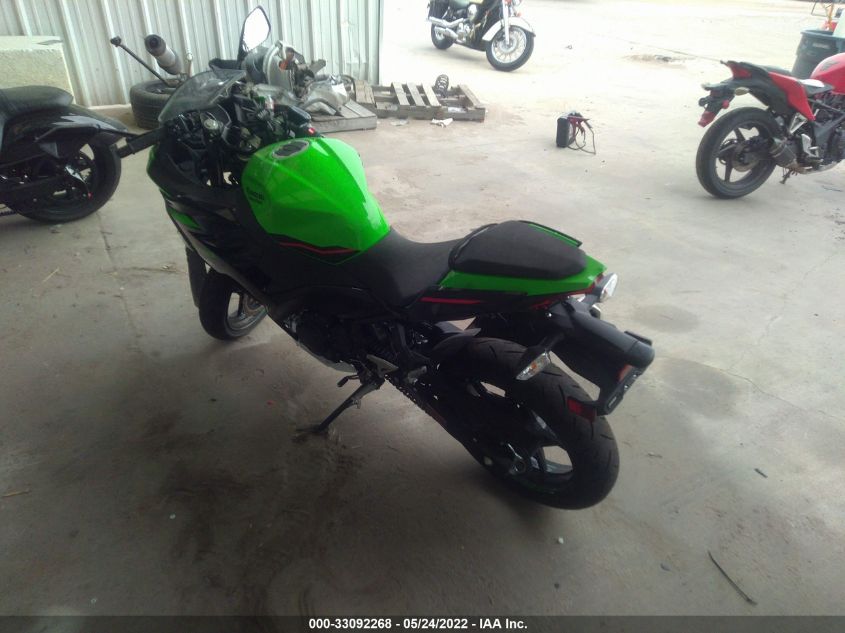 2022 KAWASAKI EX400 JKAEXKG17NDAG9322