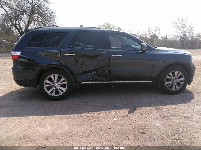 2013 DODGE DURANGO CREW 1C4RDJDG9DC535499