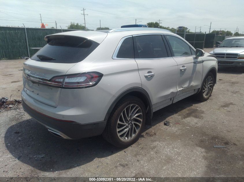 2019 LINCOLN NAUTILUS RESERVE 2LMPJ6L91KBL17473