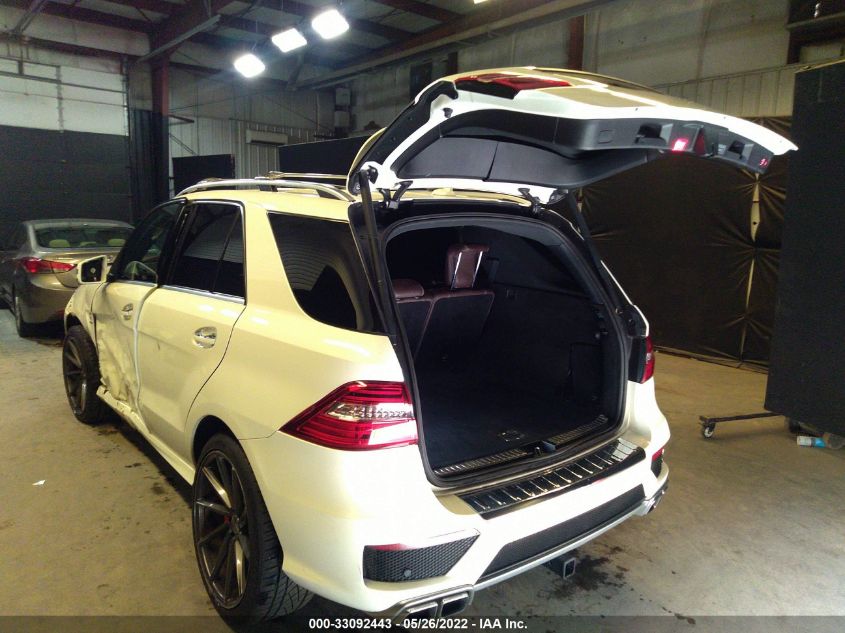 2014 MERCEDES-BENZ M-CLASS ML 63 AMG 4JGDA7EB9EA360236