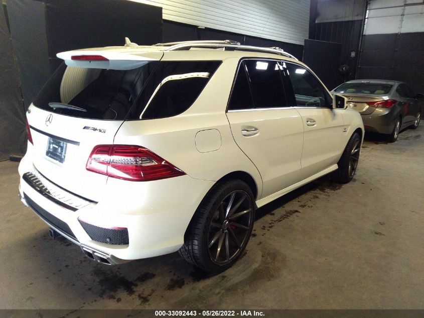2014 MERCEDES-BENZ M-CLASS ML 63 AMG 4JGDA7EB9EA360236