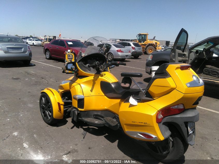 2014 CAN-AM SPYDER ROADSTER RT/RTS/RT LIMITED 2BXNBDD1XEV002935