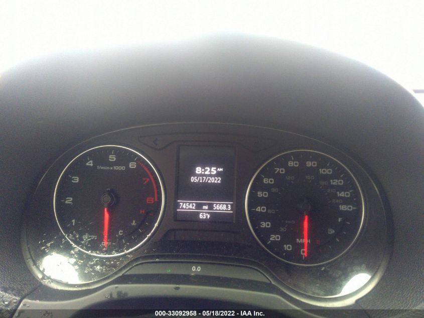 2016 AUDI A3 2.0T PREMIUM PLUS WAUJ8GFF7G1033189