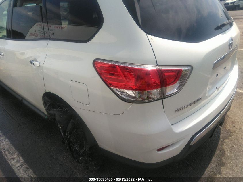 2013 NISSAN PATHFINDER S 5N1AR2MM6DC601089
