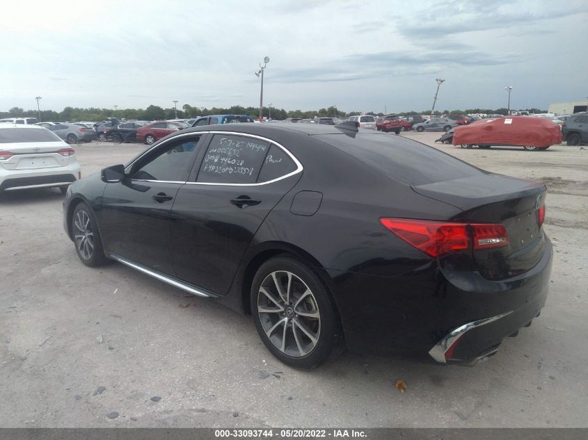 2018 ACURA TLX W/TECHNOLOGY PKG 19UUB2F52JA005692