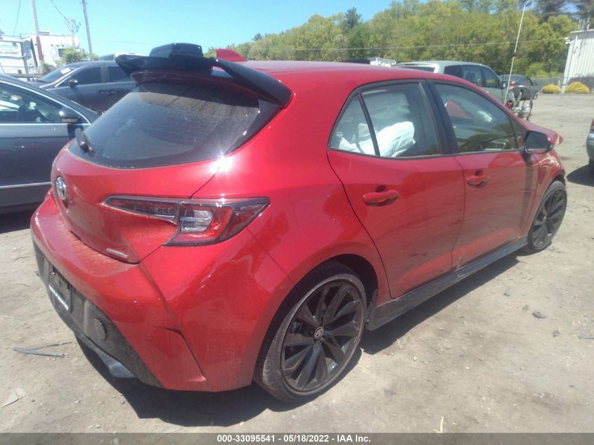 2021 TOYOTA COROLLA HATCHBACK SE/XSE/NIGHTSHADE JTND4MBE8M3109182