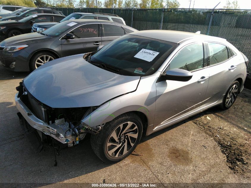 2019 HONDA CIVIC HATCHBACK LX SHHFK7H3XKU404969