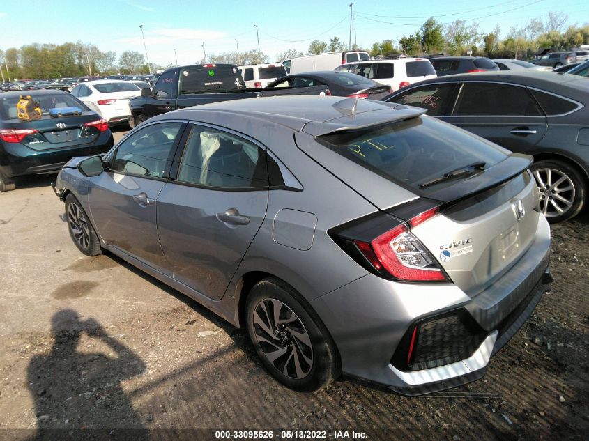 2019 HONDA CIVIC HATCHBACK LX SHHFK7H3XKU404969