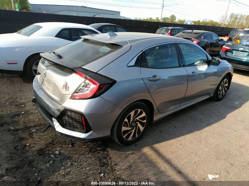2019 HONDA CIVIC HATCHBACK LX SHHFK7H3XKU404969