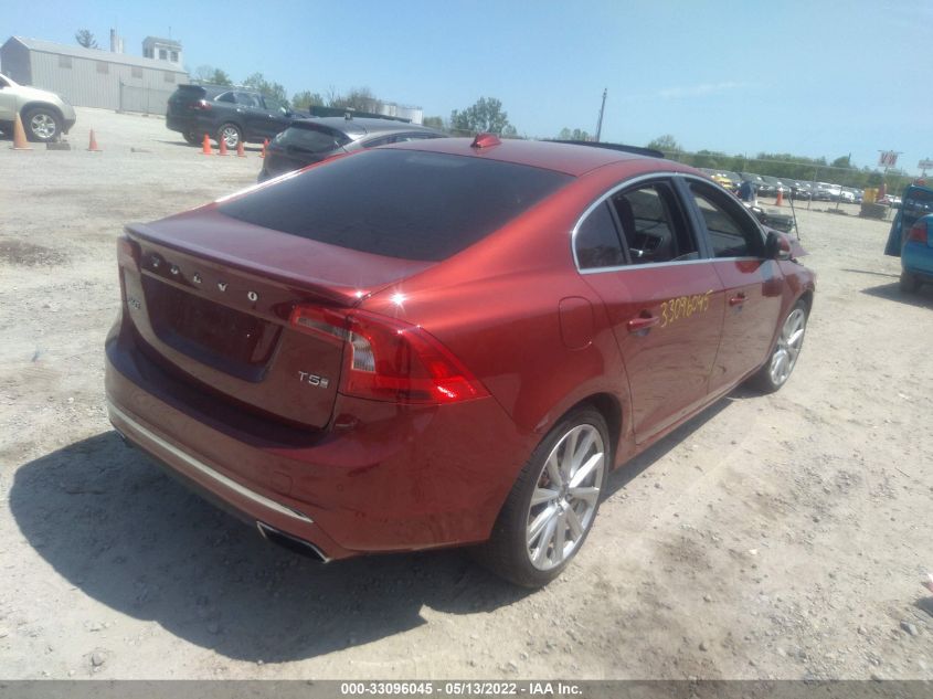 2016 VOLVO S60 INSCRIPTION T5 DRIVE-E PREMIER LYV402FK7GB106822