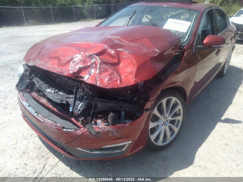 2016 VOLVO S60 INSCRIPTION T5 DRIVE-E PREMIER LYV402FK7GB106822