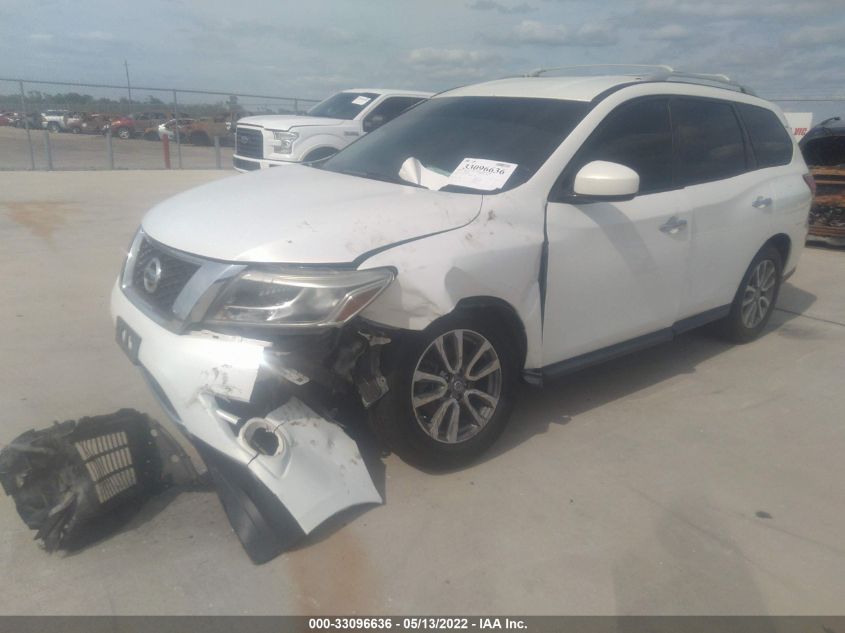2014 NISSAN PATHFINDER SV 5N1AR2MN9EC615627
