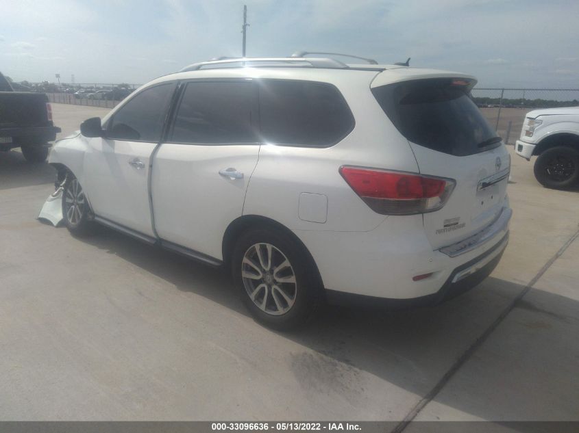 2014 NISSAN PATHFINDER SV 5N1AR2MN9EC615627