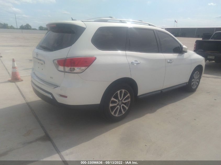 2014 NISSAN PATHFINDER SV 5N1AR2MN9EC615627