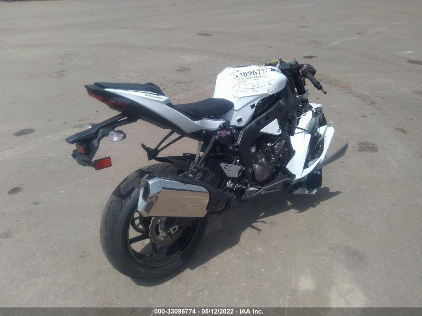 2021 KAWASAKI ZX636 K JKBZXJH11MA009639