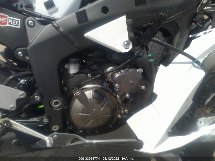 2021 KAWASAKI ZX636 K JKBZXJH11MA009639