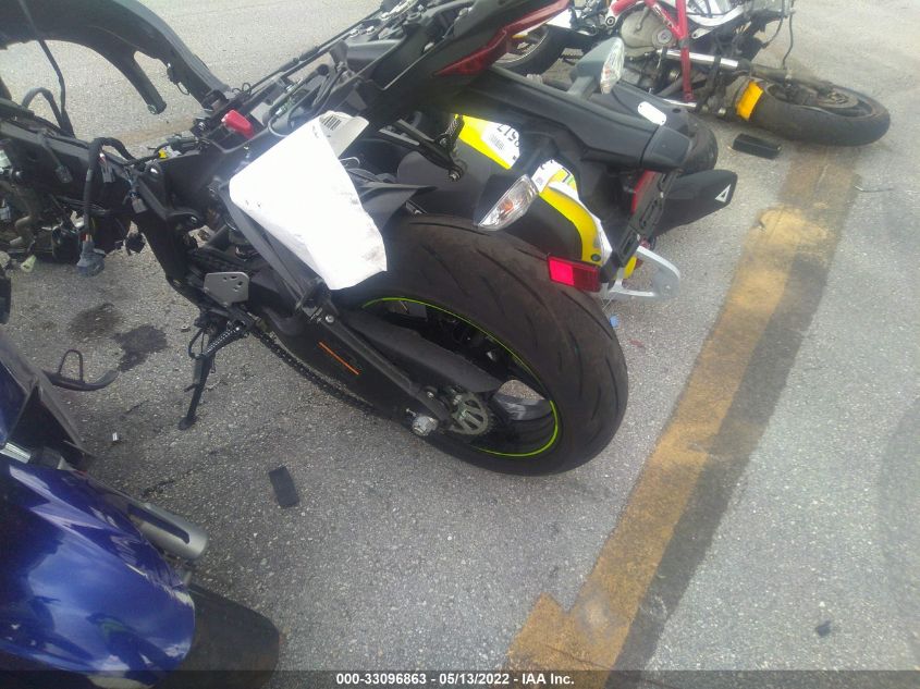 2022 KAWASAKI ZX636 K JKBZXJH13NA012785