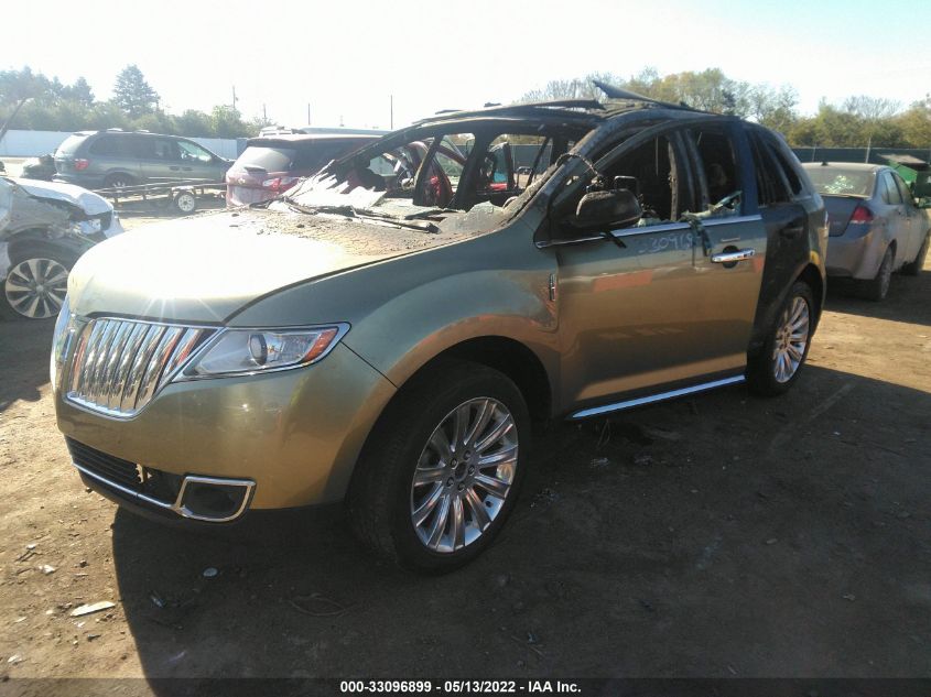 2013 LINCOLN MKX 2LMDJ6JK6DBL28982