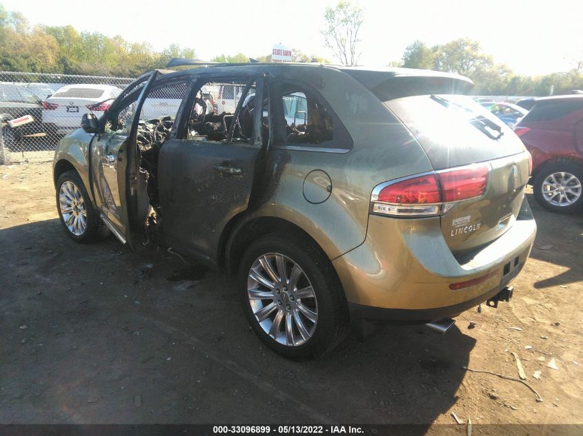 2013 LINCOLN MKX 2LMDJ6JK6DBL28982