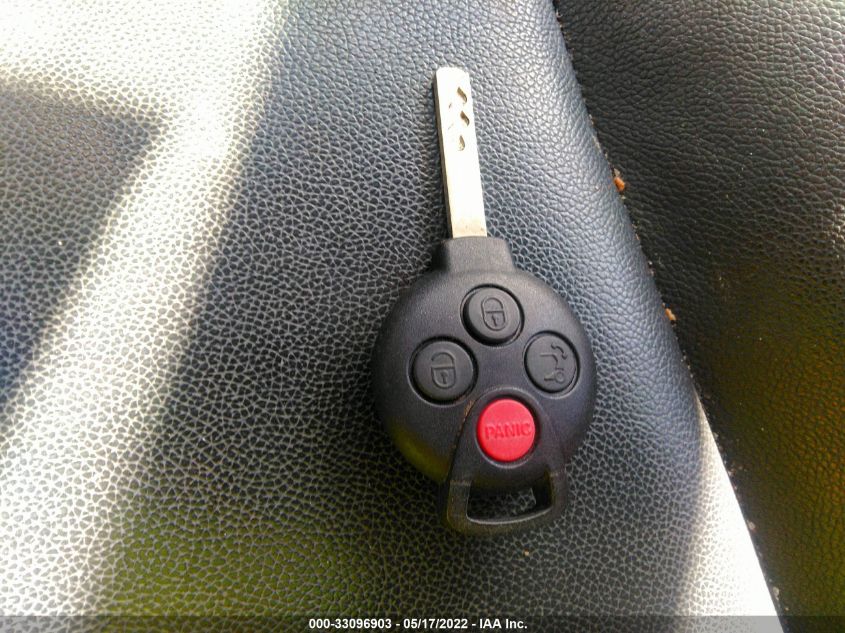 2013 SMART FORTWO PURE/PASSION WMEEJ3BA9DK687209