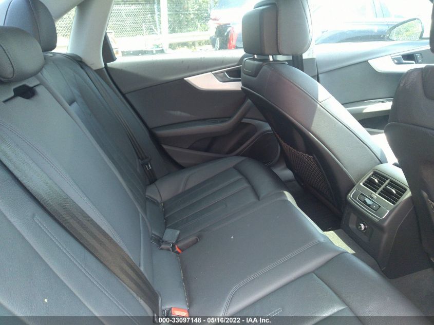 2017 AUDI A4 PREMIUM WAUGNAF43HN003342