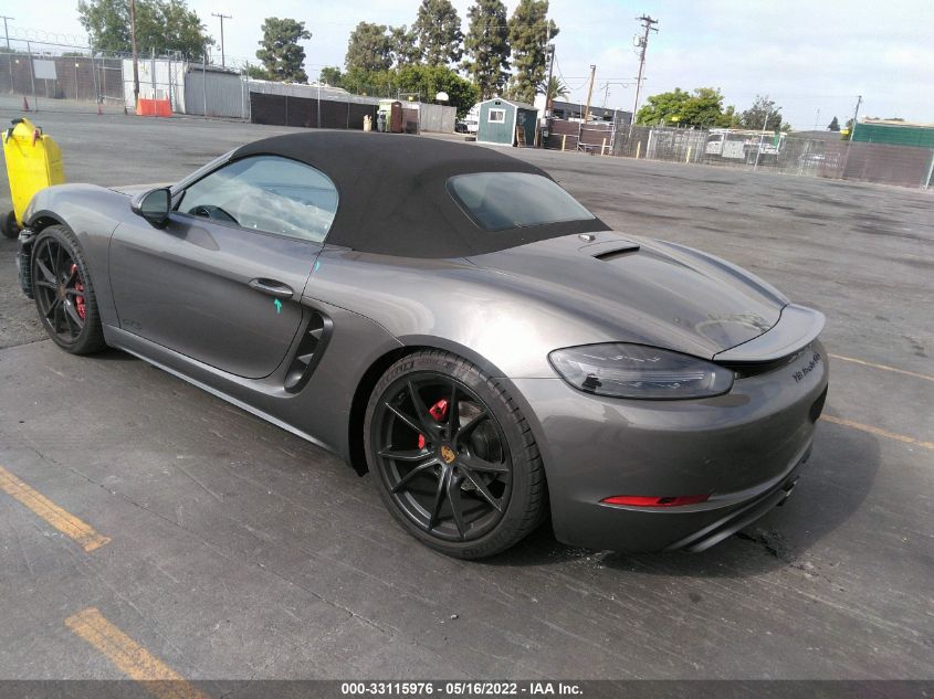 2019 PORSCHE 718 BOXSTER S/GTS WP0CB2A86KS228955
