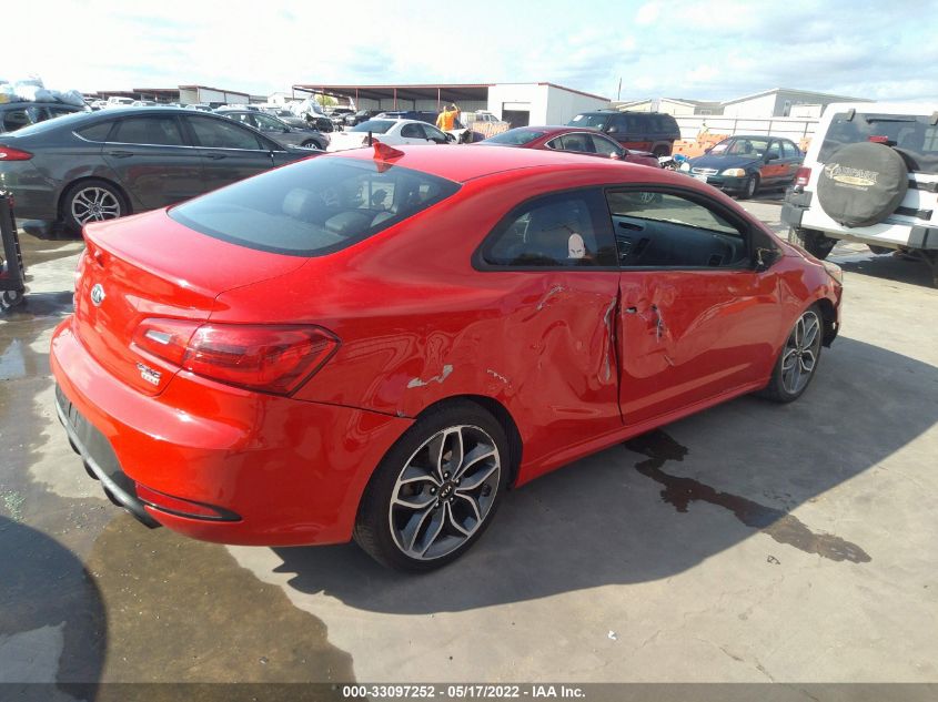 2014 KIA FORTE KOUP SX KNAFZ6A32E5253419