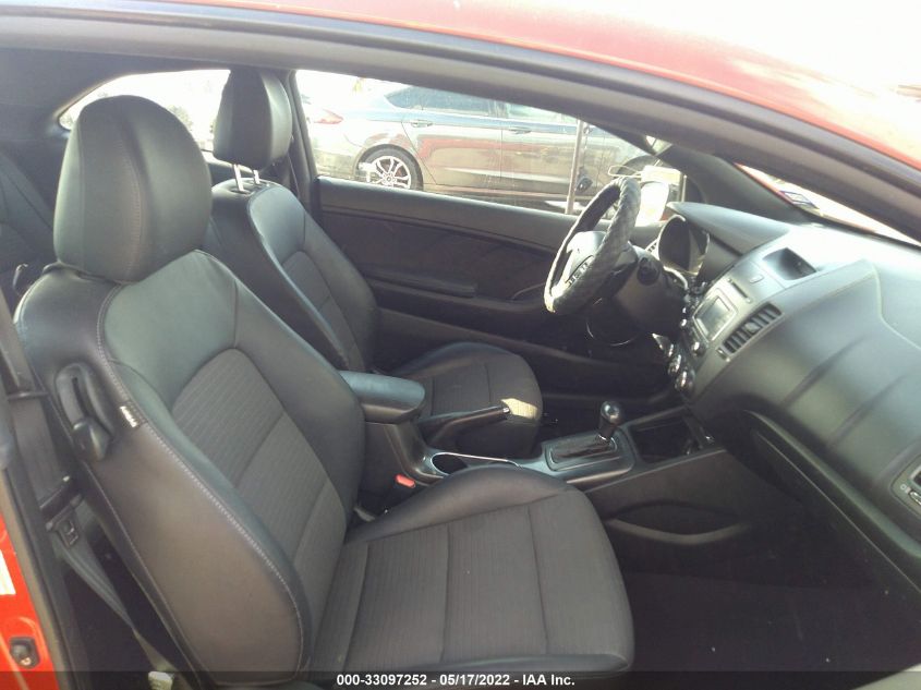 2014 KIA FORTE KOUP SX KNAFZ6A32E5253419