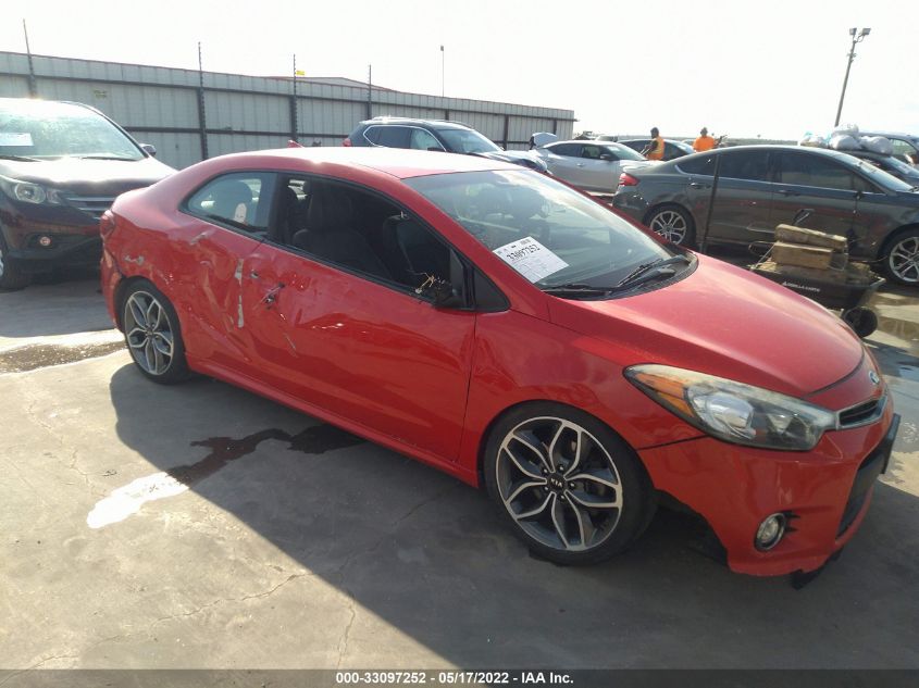 2014 KIA FORTE KOUP SX KNAFZ6A32E5253419