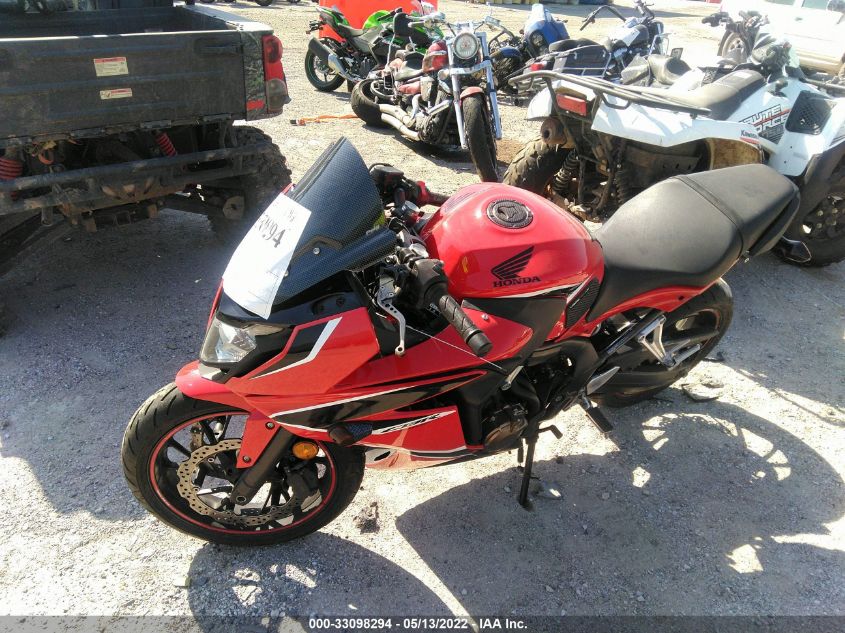 2018 HONDA CBR650 F MLHRC7401J5400362