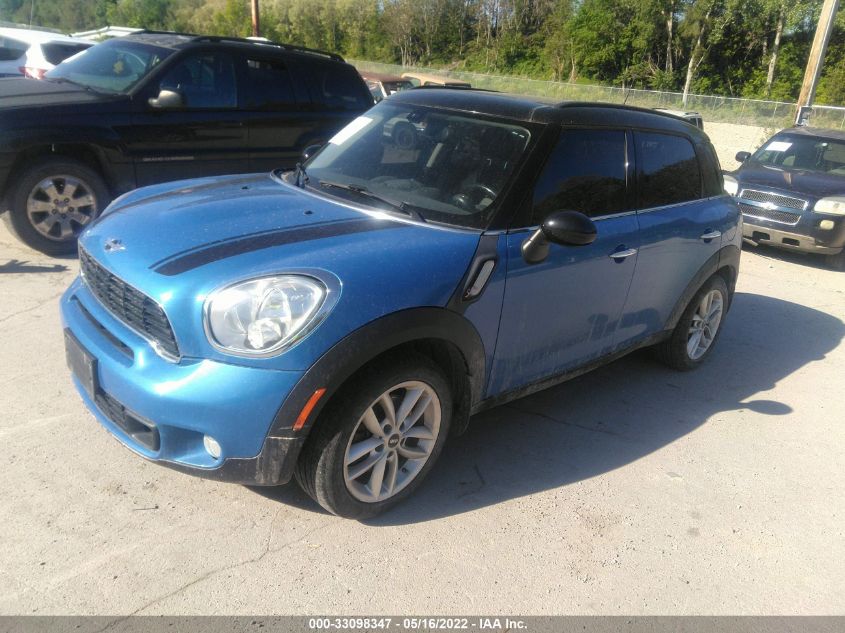 2013 MINI COOPER COUNTRYMAN S WMWZC3C56DWP23178