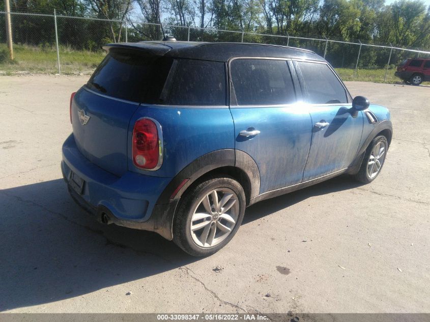 2013 MINI COOPER COUNTRYMAN S WMWZC3C56DWP23178