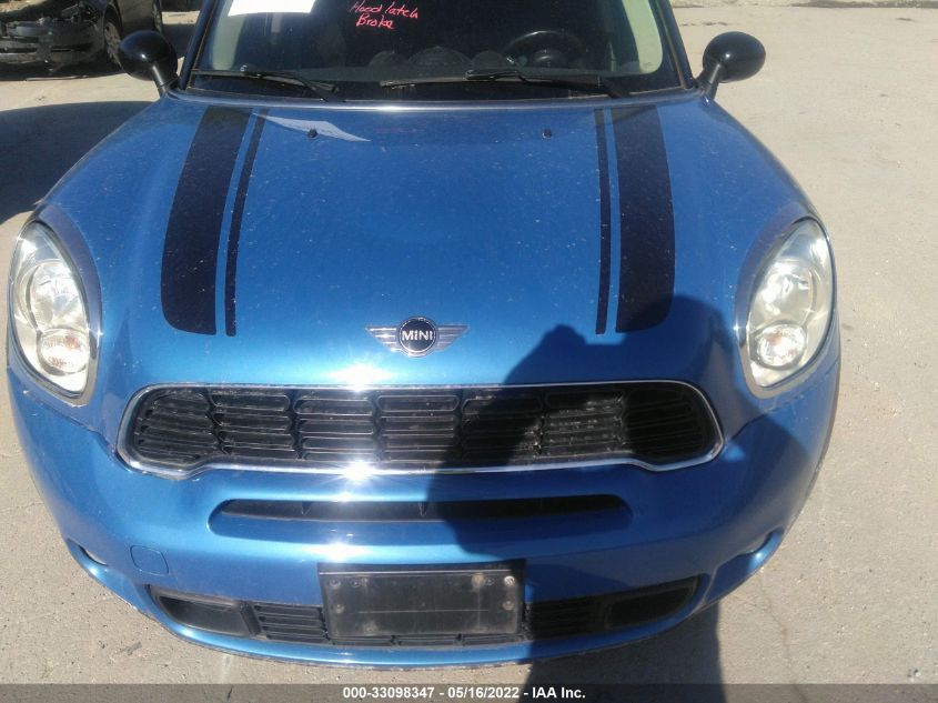 2013 MINI COOPER COUNTRYMAN S WMWZC3C56DWP23178