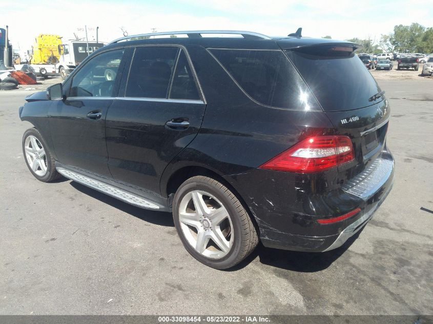 2015 MERCEDES-BENZ M-CLASS ML 400 4JGDA5GBXFA560707