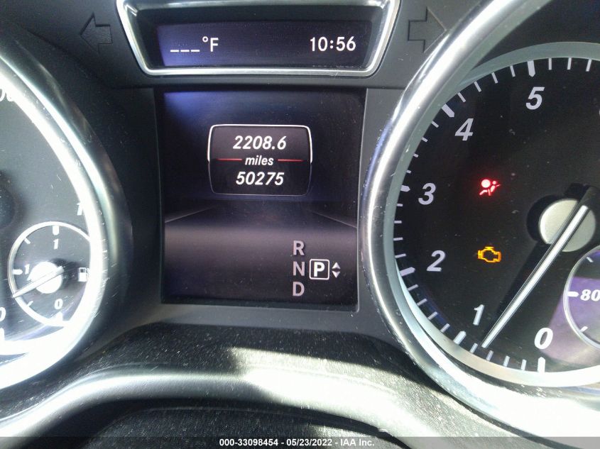 2015 MERCEDES-BENZ M-CLASS ML 400 4JGDA5GBXFA560707