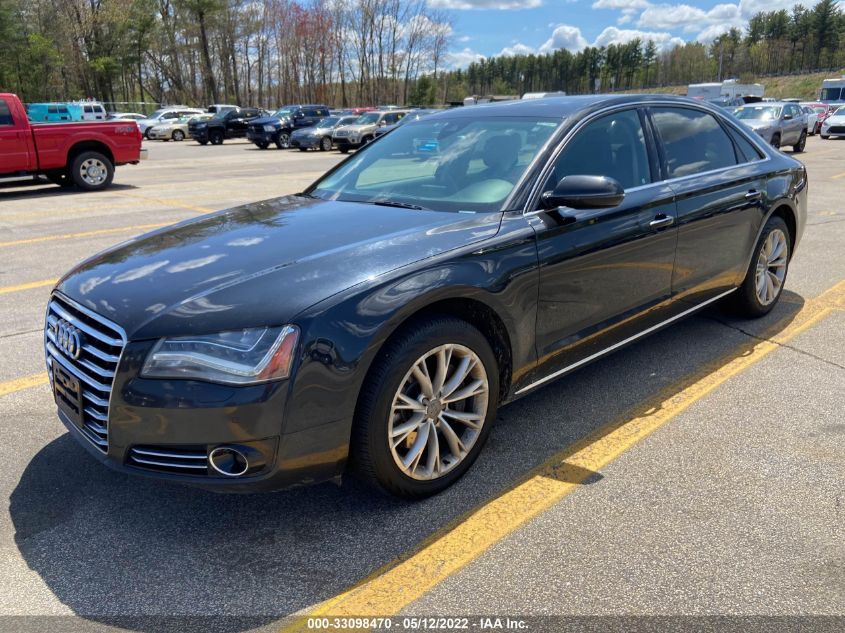 2013 AUDI A8 L 3.0L WAURGAFD7DN010002