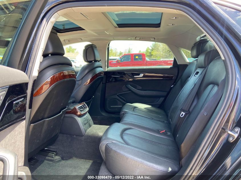 2013 AUDI A8 L 3.0L WAURGAFD7DN010002