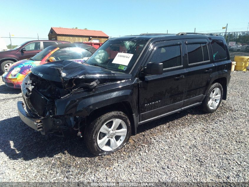 2014 JEEP PATRIOT LATITUDE 1C4NJRFB4ED847782