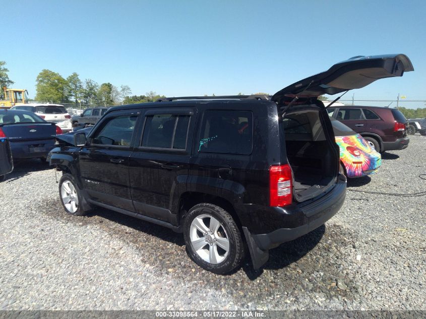 2014 JEEP PATRIOT LATITUDE 1C4NJRFB4ED847782