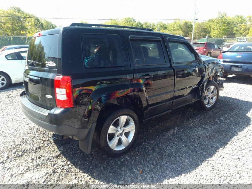 2014 JEEP PATRIOT LATITUDE 1C4NJRFB4ED847782