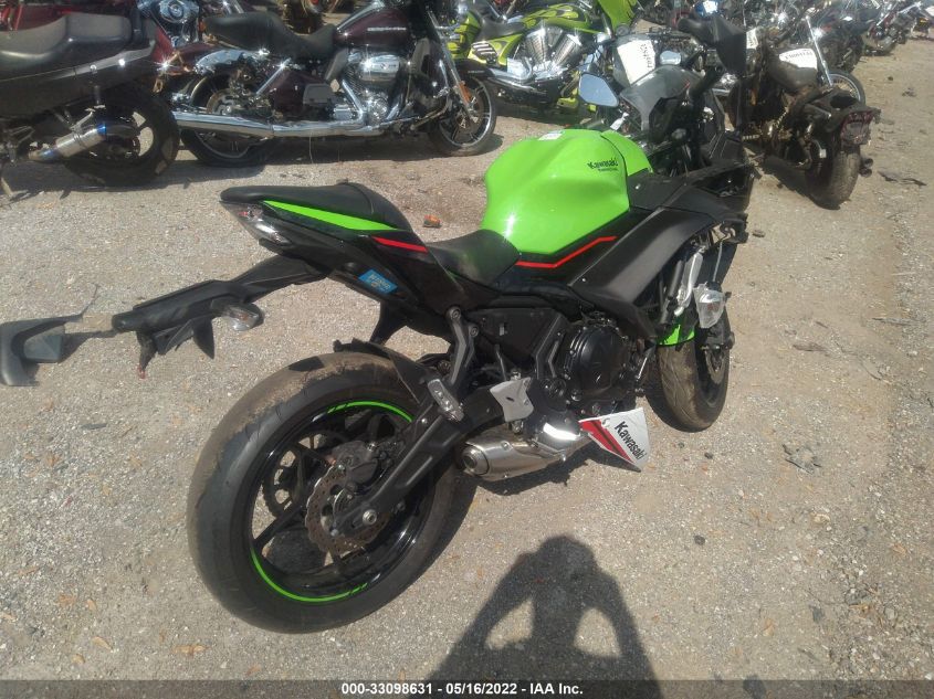 2022 KAWASAKI EX650 N ML5EXEN10NDA69249