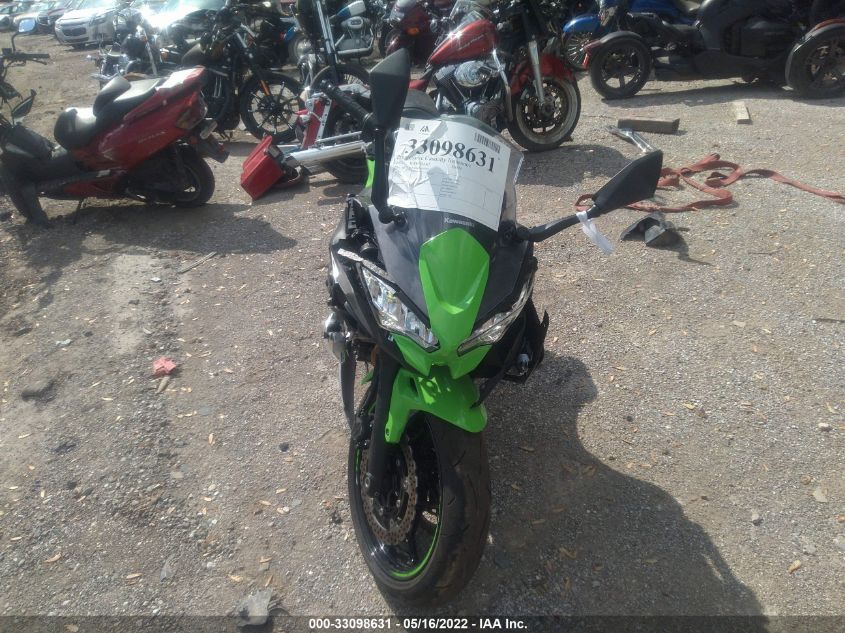2022 KAWASAKI EX650 N ML5EXEN10NDA69249