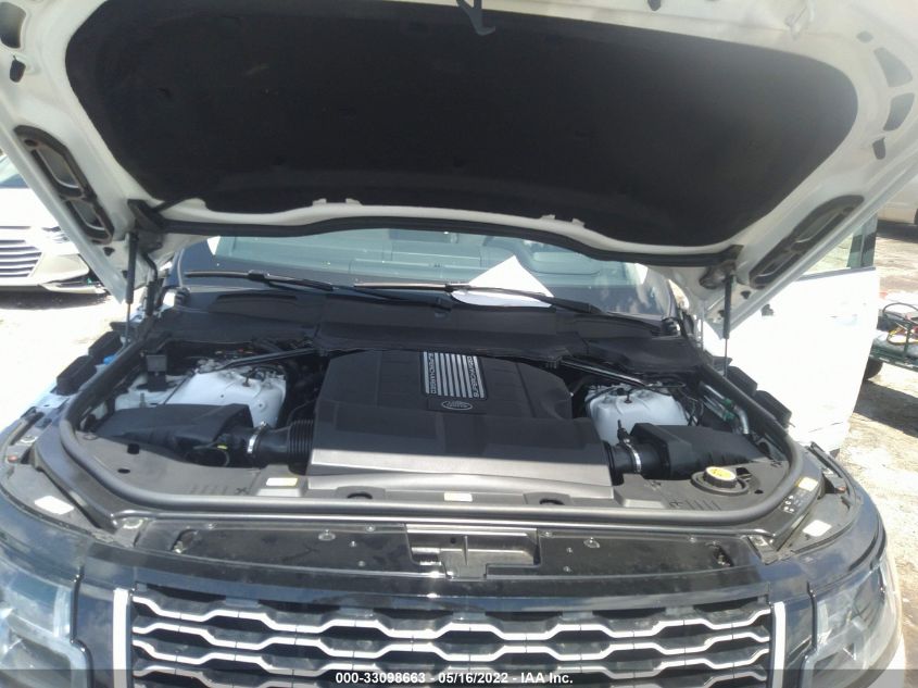 2019 LAND ROVER RANGE ROVER HSE SALGS2SV7KA527293