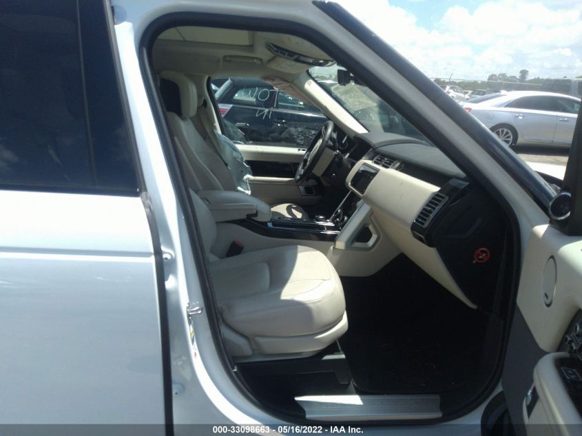 2019 LAND ROVER RANGE ROVER HSE SALGS2SV7KA527293