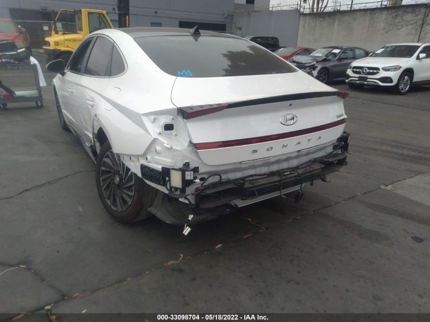 2020 HYUNDAI SONATA HYBRID LIMITED KMHL54JJ6LA016193