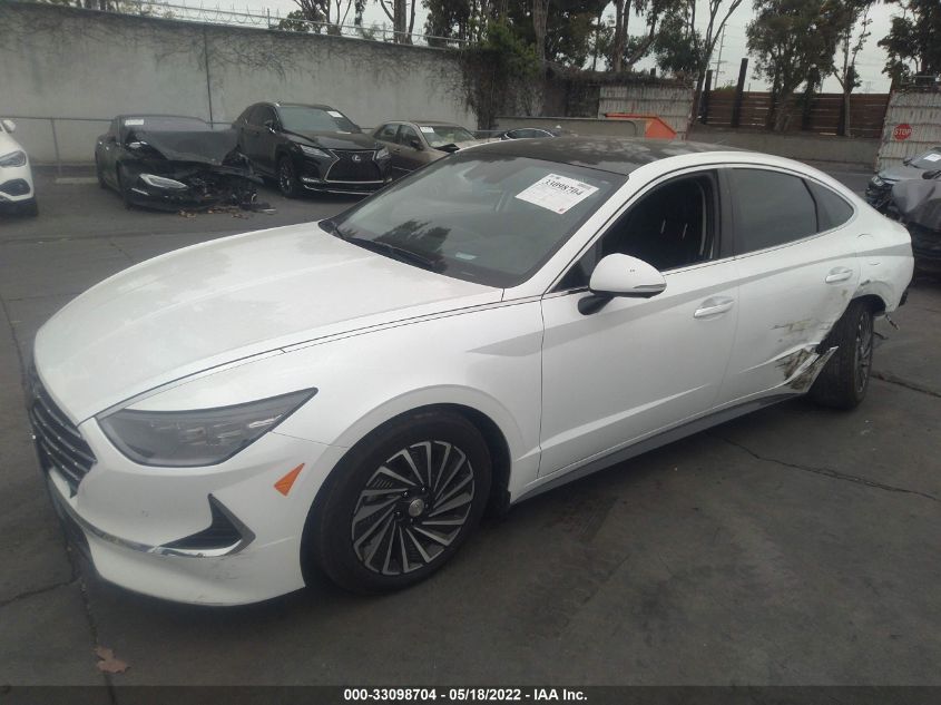 2020 HYUNDAI SONATA HYBRID LIMITED KMHL54JJ6LA016193