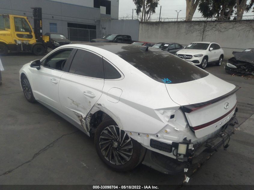 2020 HYUNDAI SONATA HYBRID LIMITED KMHL54JJ6LA016193