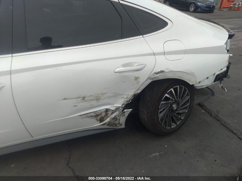 2020 HYUNDAI SONATA HYBRID LIMITED KMHL54JJ6LA016193
