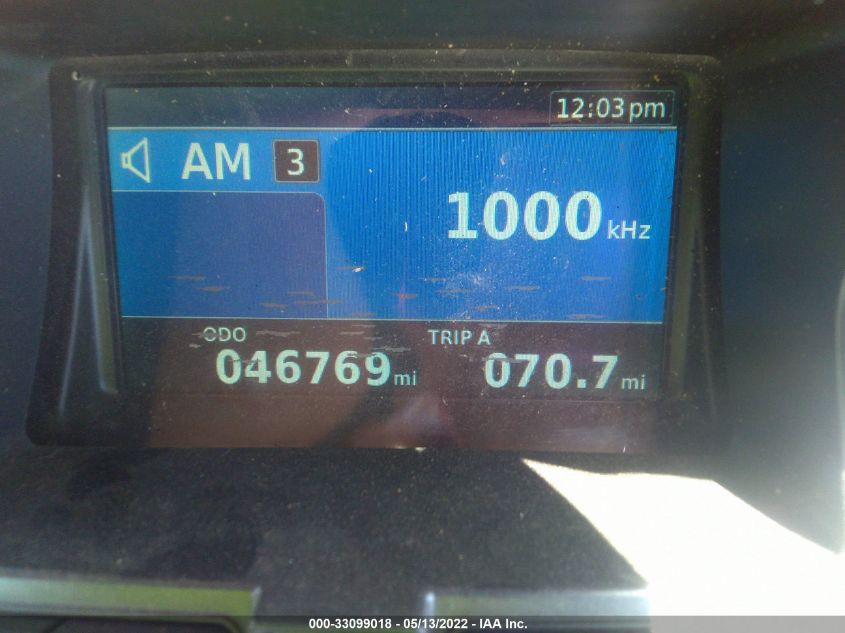 2012 HONDA GL1800 JH2SC68L9CK002167